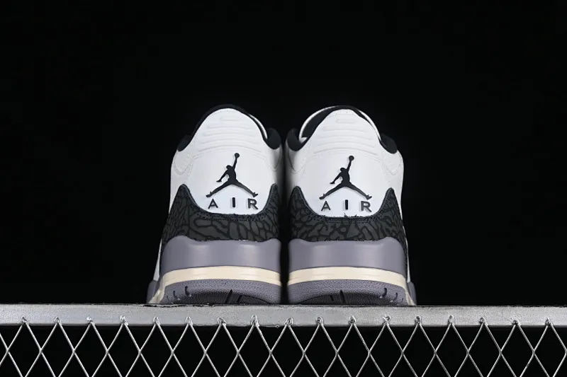 All categories Air Jordan Jordan series basketball shoes Air Jordan 3 Air Jordan 3 Retro "Cement Grey" AJ3 Joe 3 cement gray CT8532-106
